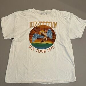 Large LED Zeppelin Crewneck Tee